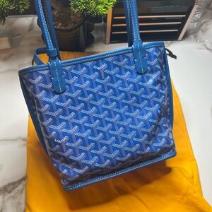 Goyard Mini Anjou Sky blue